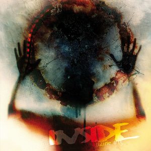 INSIDE artzine 15, Cover, hands, fire, dark art
